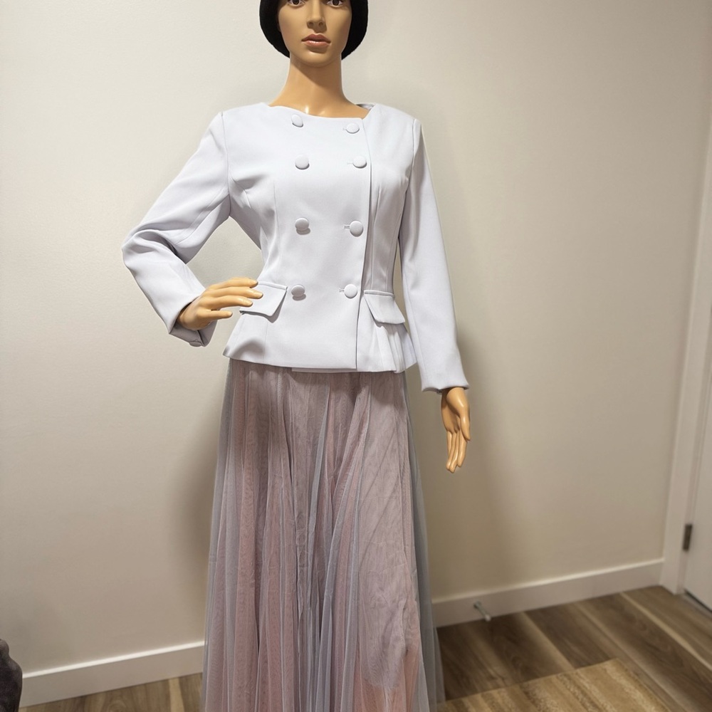 Chic Blue Maxi Dress (NWOT)